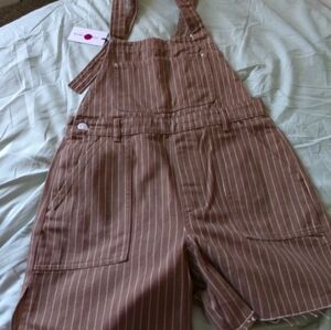 Weworewhat Womens Shorts Overalls